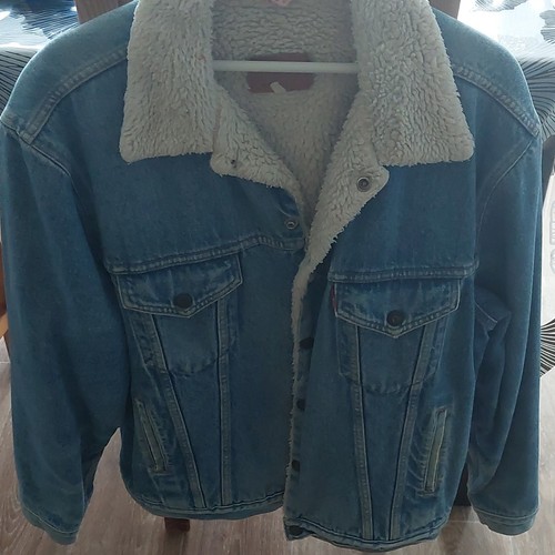 Levi veste jean bleu homme - veste,