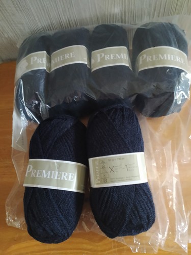 Pelotes laine noire prenium - 6,