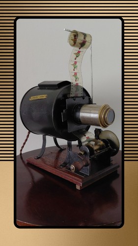 Ancien jouet projecteur jacko - jouet,