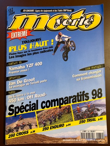 Moto verte 284 - verte, spécial