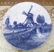 Assiette de collection Delft