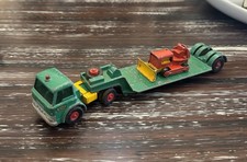 Matchbox Green King Size Ford Tractor & Dyson LowLoader K-17 - Red Tractor No 16