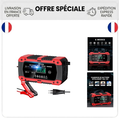 Chargeur batterie 10 a - batterie,