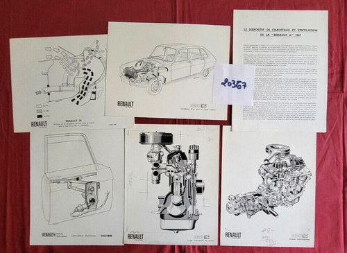 20367 renault 16 - n°,