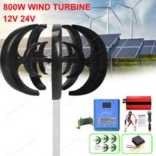 800W 5 pales éoliennes à axe