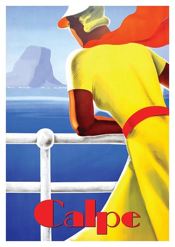 Affiche poster calpe - affiche,