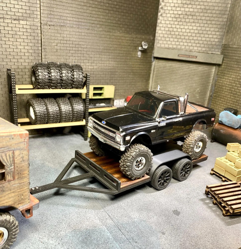 Scx30 car trailer custom laser - car,