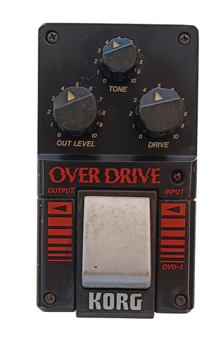 Pédale overdrive korg ovd - pédale, ovd-1