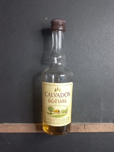 Mini bouteille calvados - bouteille,