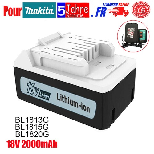 18v 0ah pour makita - pour, batterie
