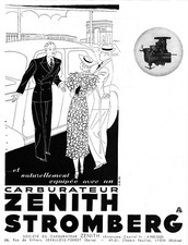 *** ZENITH STROMBERG CARBURETOR *** 1936 - pub. (25 x 33) // p492
