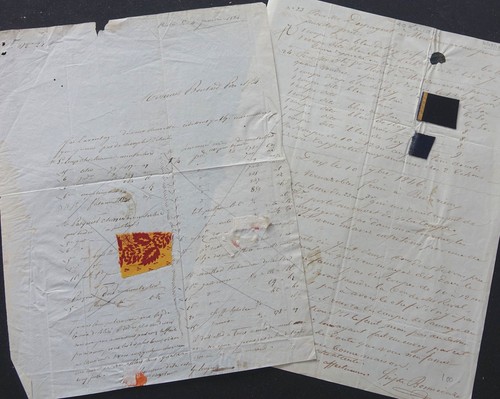 Tissus document xix avec - document, xix°