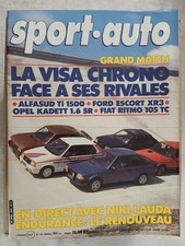 SPORT AUTO N°244 5/1982 VISA