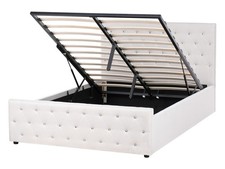 Lit avec Rangement en Tissu