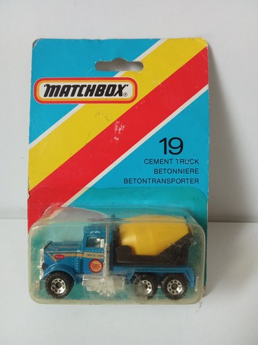 Matchbox cement truck - matchbox,