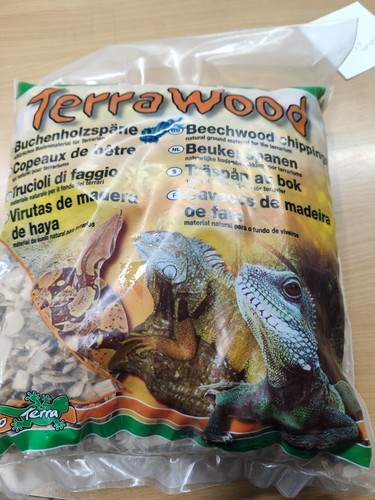 Litière pour reptile terra