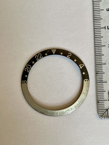 Faded rolex bezel insert - rolex, for