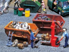 FALLER 2x bennes basculantes -