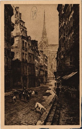 Cpa paris rue du - cpa,