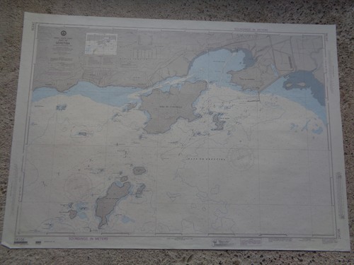 Carte geographique marine - carte,