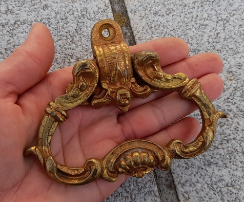 Large antique bronze - antique, handle
