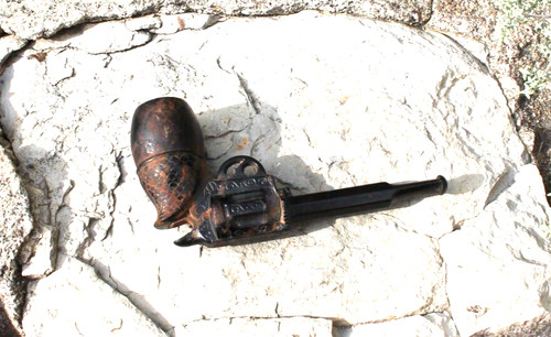 Ancienne pipe pistolet - pipe,