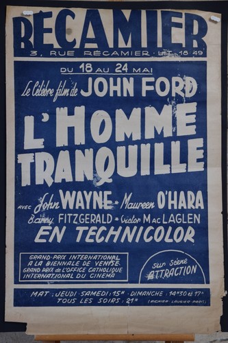 Homme tranquille john - l'homme, ford