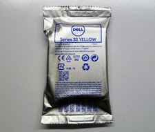 Imprimante sans fil tout-en-un originale Dell 32 jaune jaune V725w V525w NEUVE