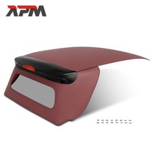 Capote Souple Rouge Pour Smart Fortwo Cabriolet Coupé 451 Électrique 2009-2015