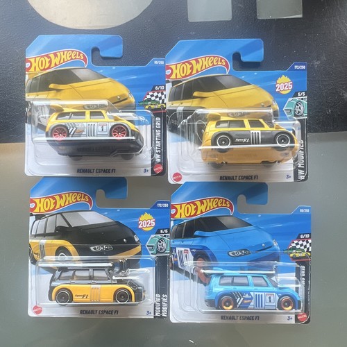 Hot wheels renault espace - hot, f1