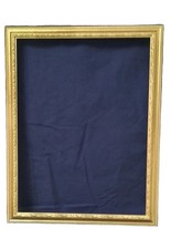 Cadre en bois de sapin doré