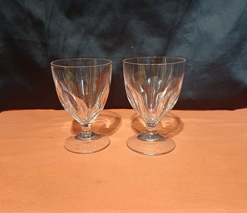 Lot verres vin - 2, à