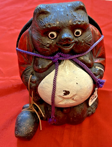 Statuette terre cuite argile - terre,