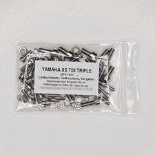 YAMAHA XS 750 Triple 1976-1977 Kit n°1 vis BTR inox carburateurs XS750