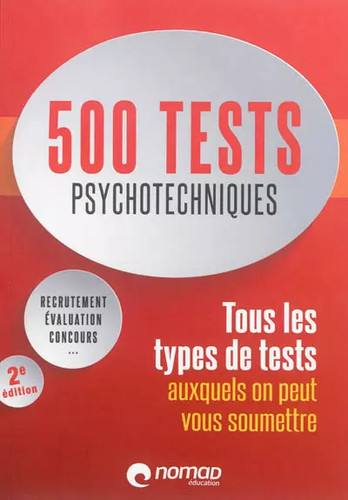 500 tests psychotechniques