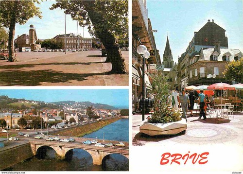 Carte postale brive la - 19,