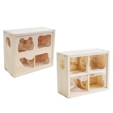 Maisonnette en bois à 2