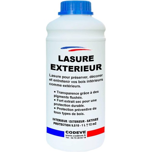 Lasure bois extérieur - , 1l