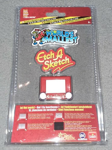 Mini etch sketch world s - mini,