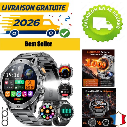 Montre connectée homme - connectée,