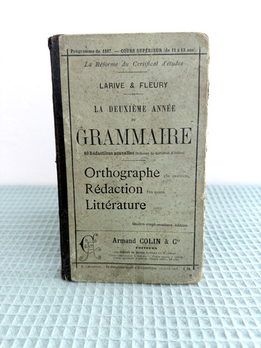 Deuxième année de - la,