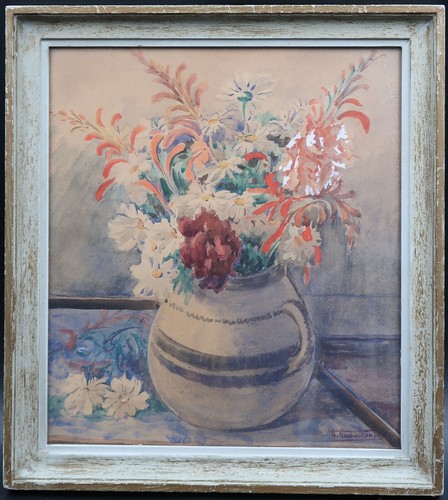Tableau ancien aquarelle - tableau,