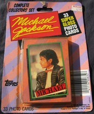 Michael Jackson Lot Cartes