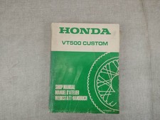 MANUEL D'ATELIER VT500C ORIGINE HONDA 67MF500 67-MF5-00