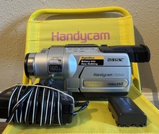 Sony Handycam CCD-TRV118 NTSC Tape Hi8 Camcorder w/Nightshot TESTED WORKING ✅