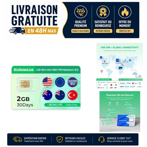 Carte sim voyage go 30 - de,