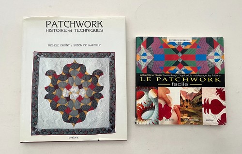 Lot livres patchwork - x,