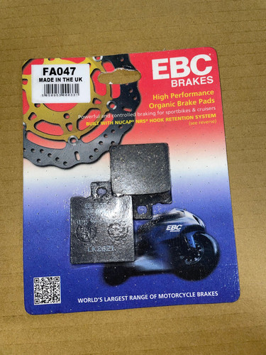 Fa047 ebc brake - ebc, pads