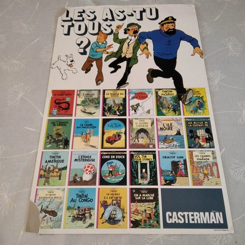 Affiche tintin 49 - tintin, –