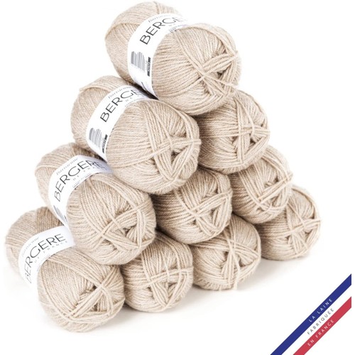 Pelotes laine blé - 10,